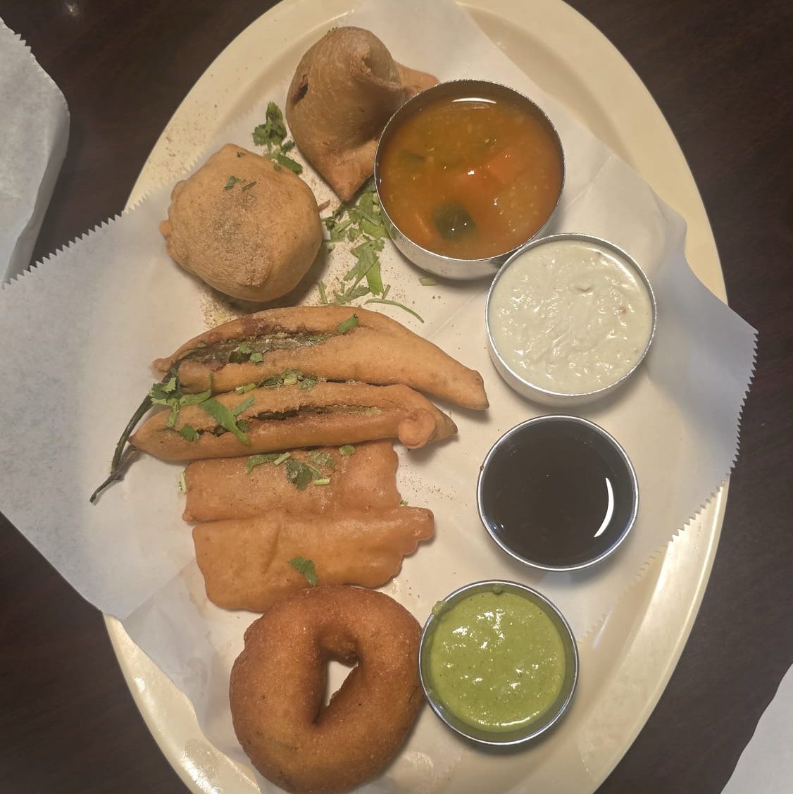 Assorted Appetizer Platter.
