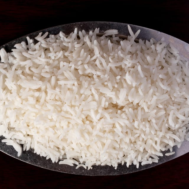 Plain Rice.