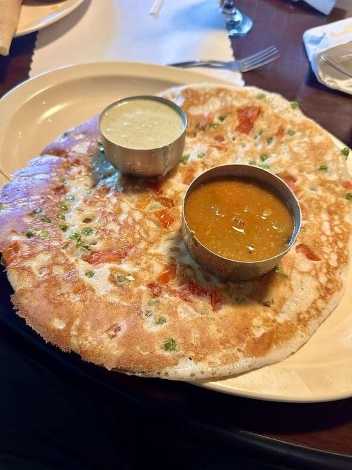 Vegetable Uthappam.