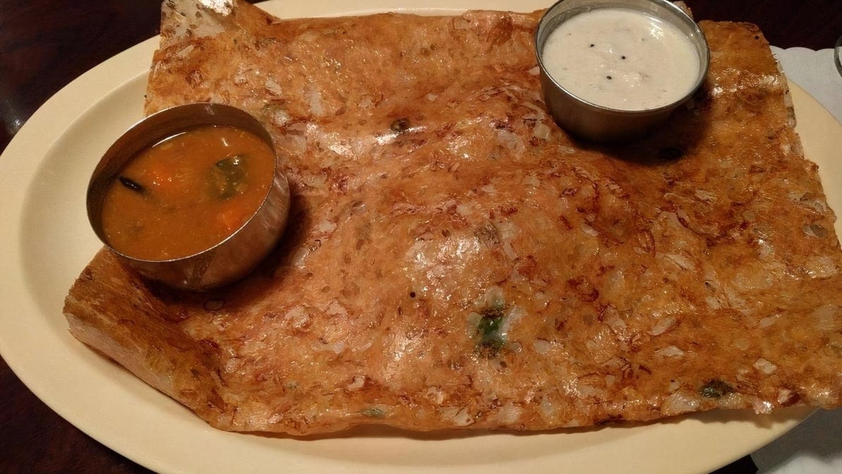 Special Rava Masala Dosai.