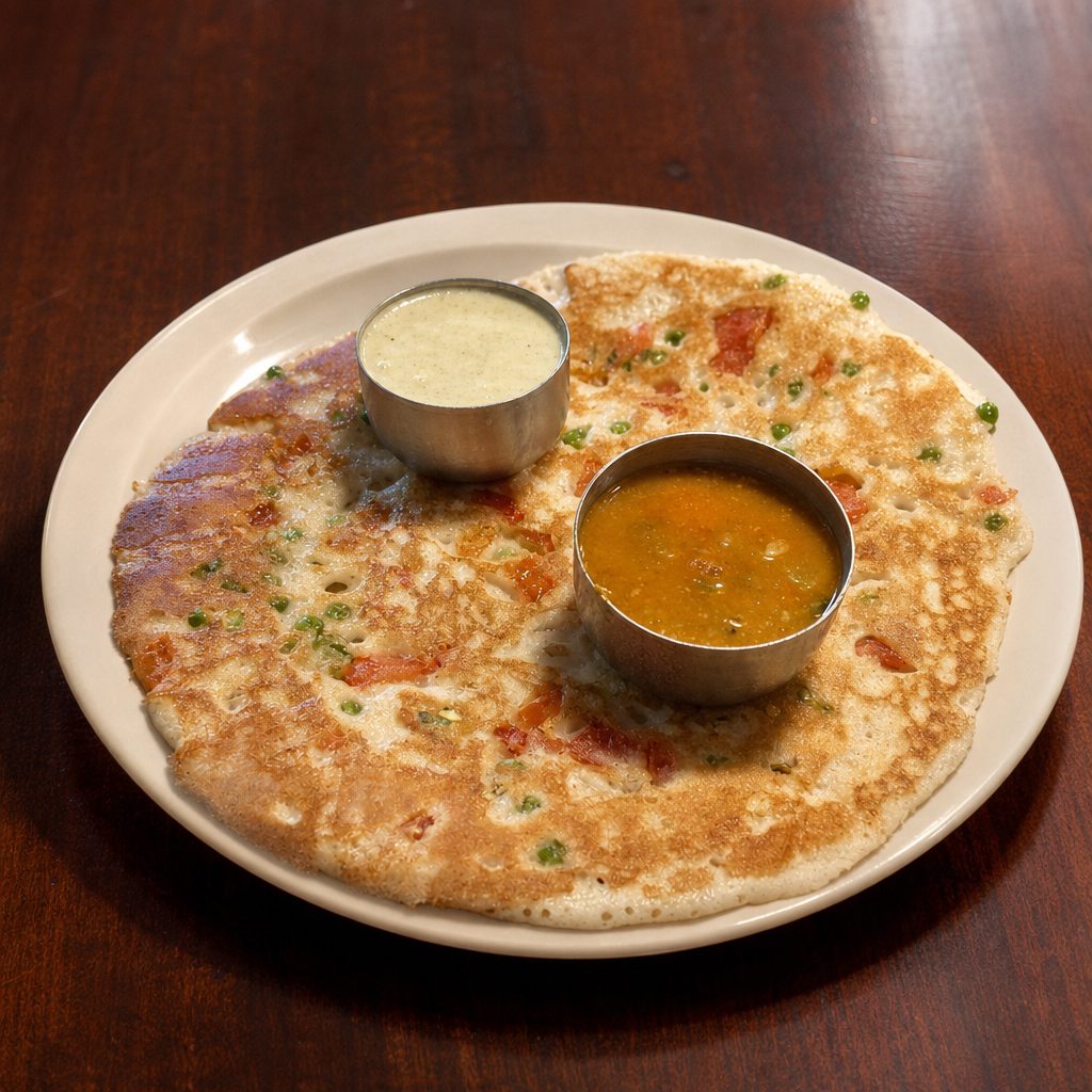Vegetable Uthappam.