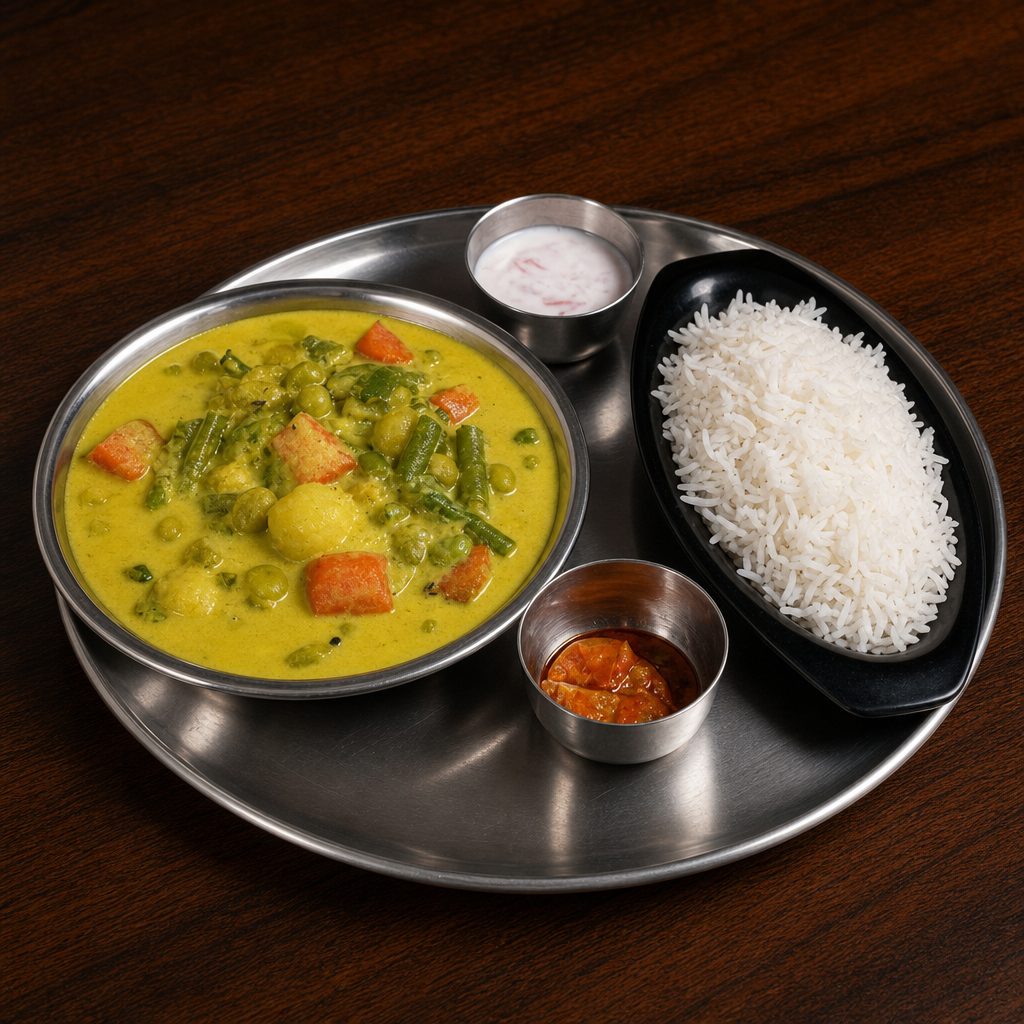 Vegetable Korma.