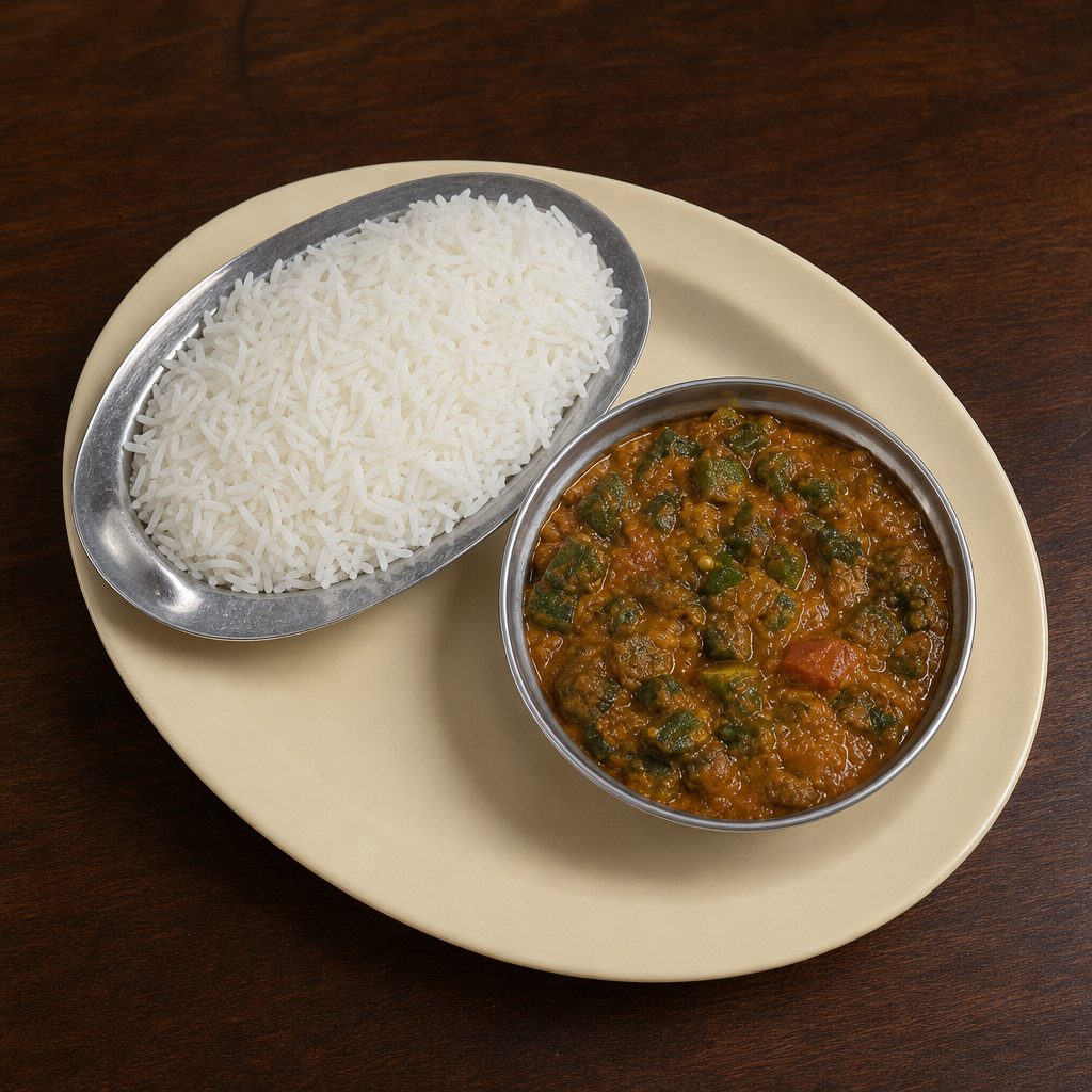 Bhindi Masala / Okra Masala Curry.