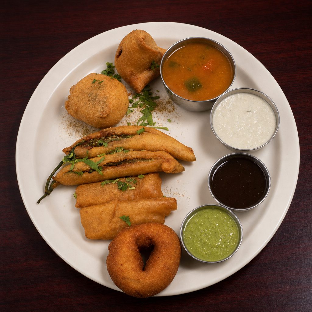 Assorted Appetizer Platter.