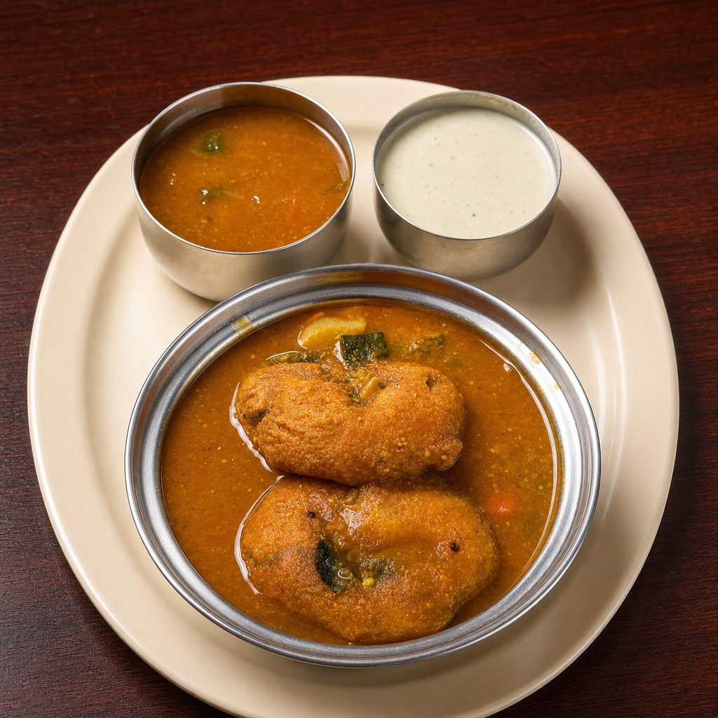Sambar Vada.