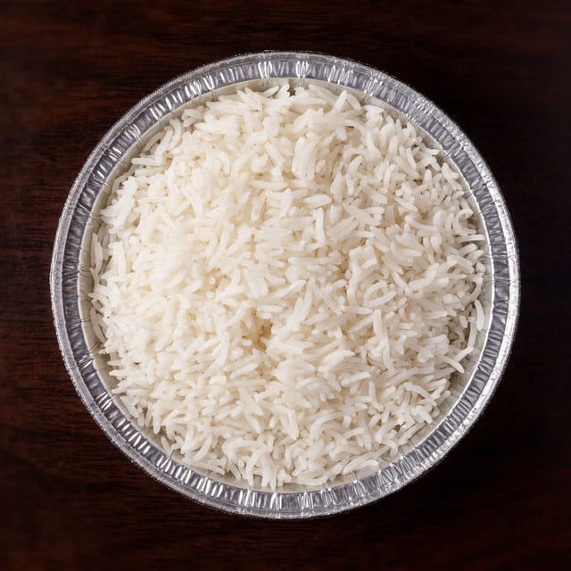Plain Rice.
