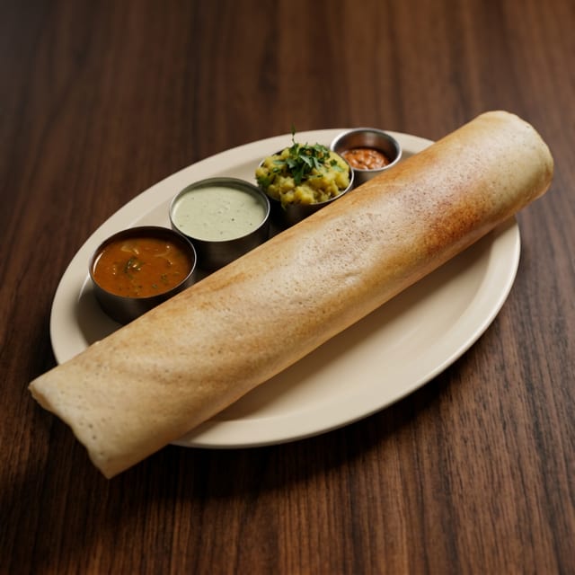 Onion Masala Dosai.