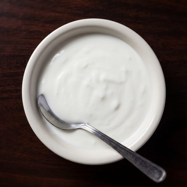 Plain Yogurt.