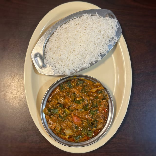 Bhindi Masala / Okra Masala Curry.