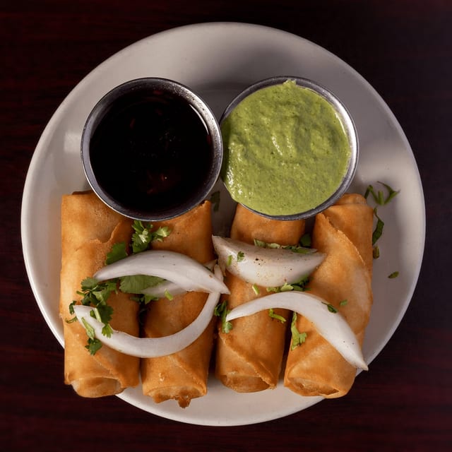 Vegetable Spring Roll.