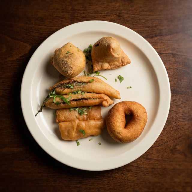 Assorted Appetizer Platter.