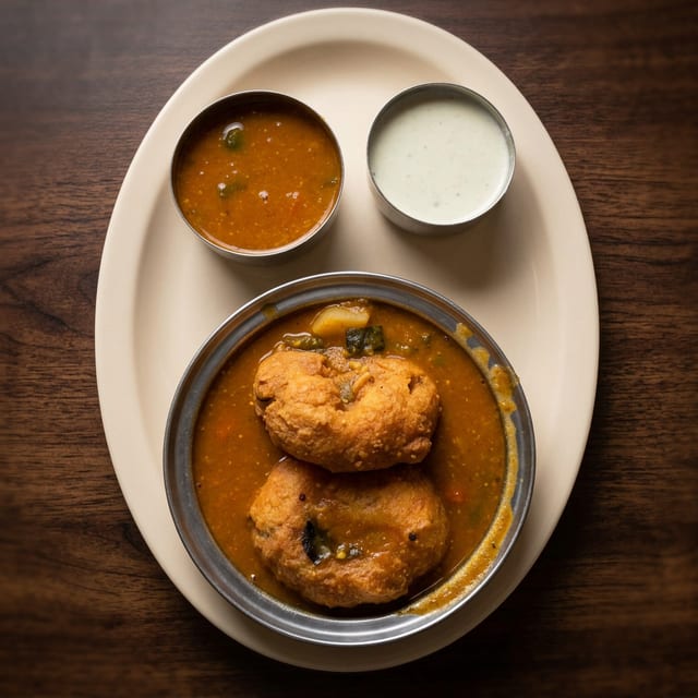 Sambar Vada.