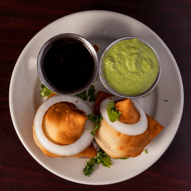 Vegetable Samosa.