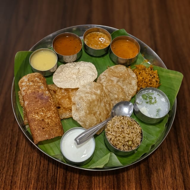 The Royal Udupi Dinner.