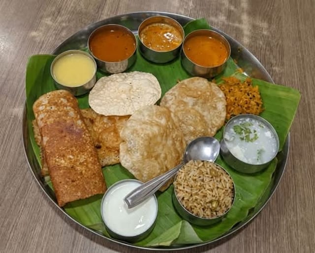 The Royal Udupi Dinner.